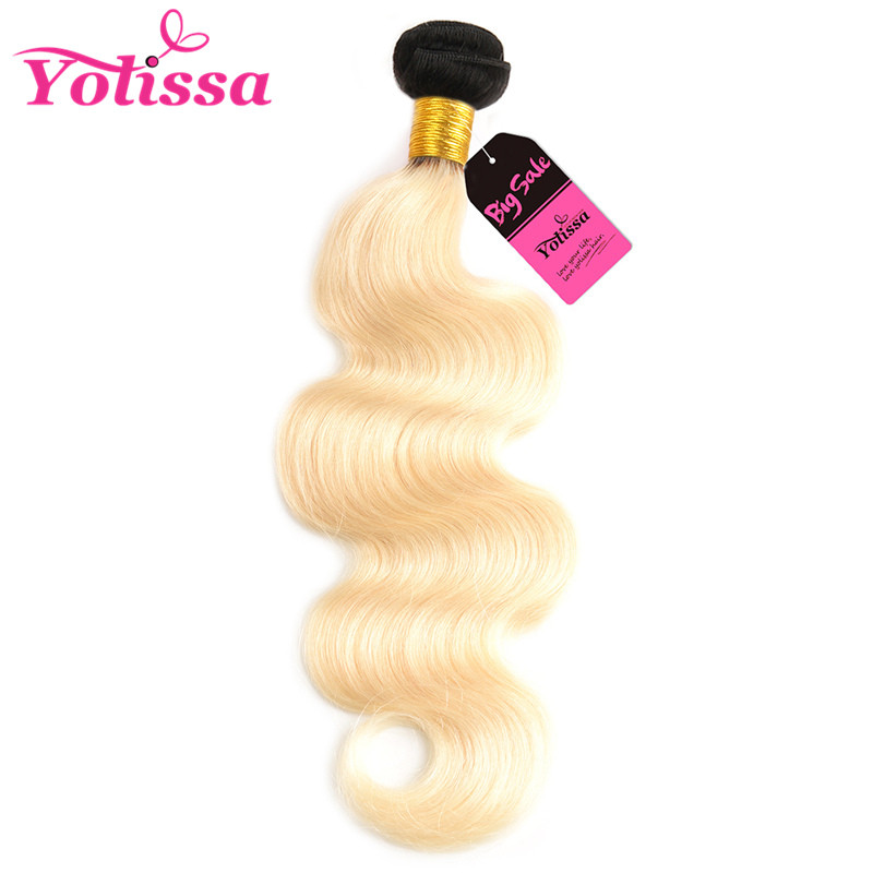 1b 613 ombre body wave blonde Hair Bunlde