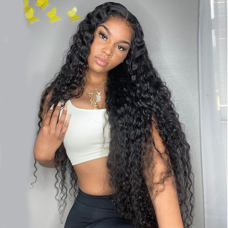 34 inch water wave wigs