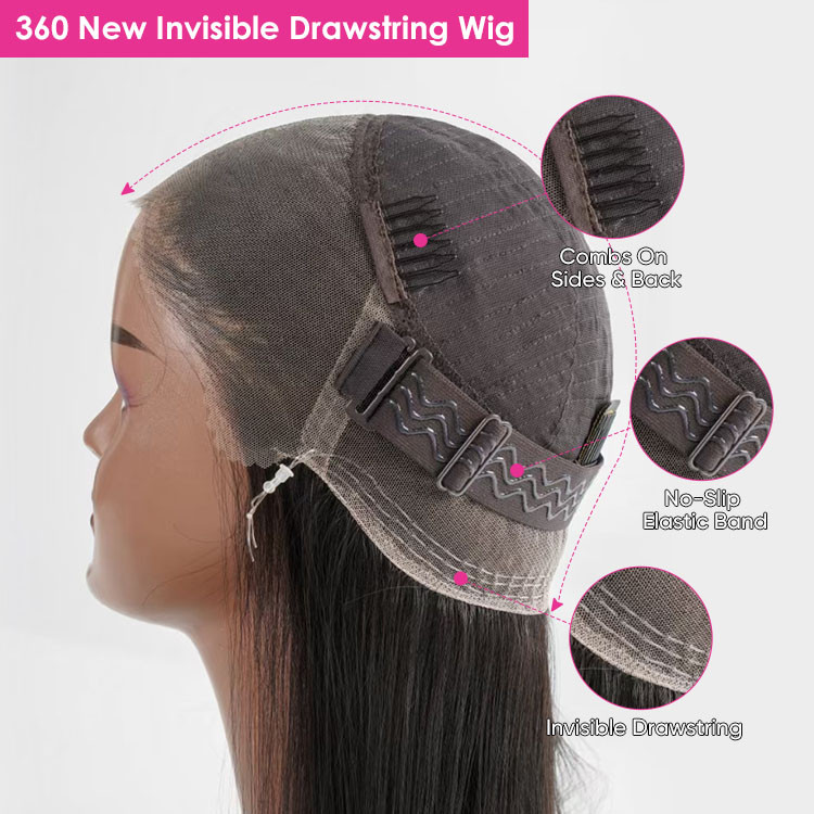 Invisi Drawstring 360 Wig
