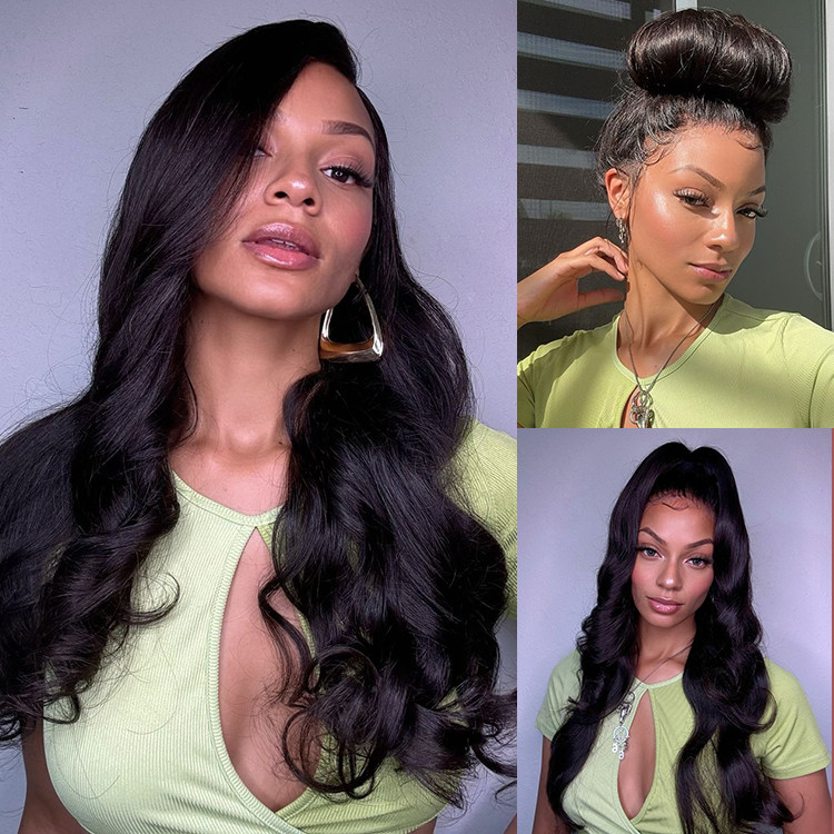 360 lace wigs with baby hair