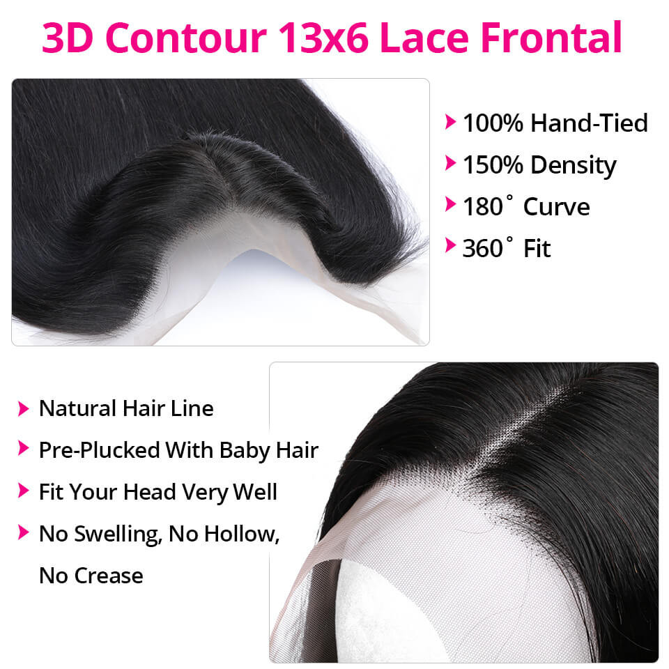 3D 13*6 Lace Frontal