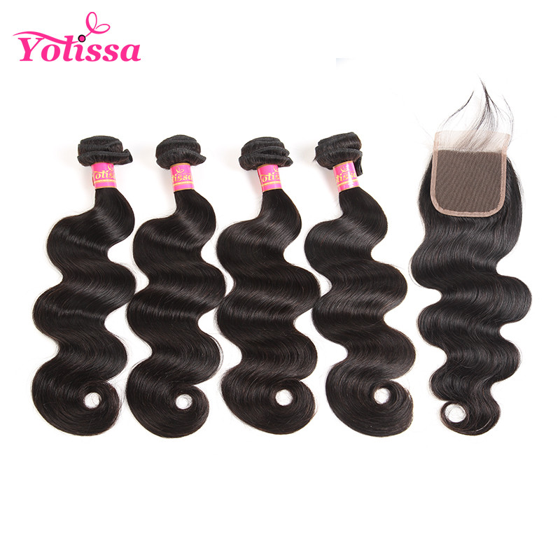 4 bundles Brazilian human virgin hair