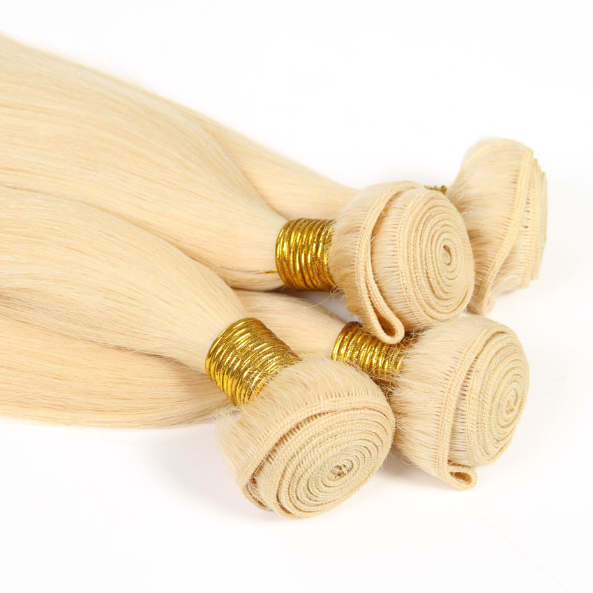 613 Honey Blonde Hair 4 Bundles