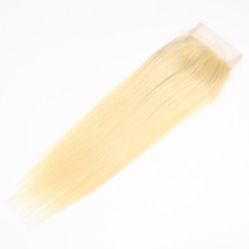 platinum blonde hair 613 lace closure