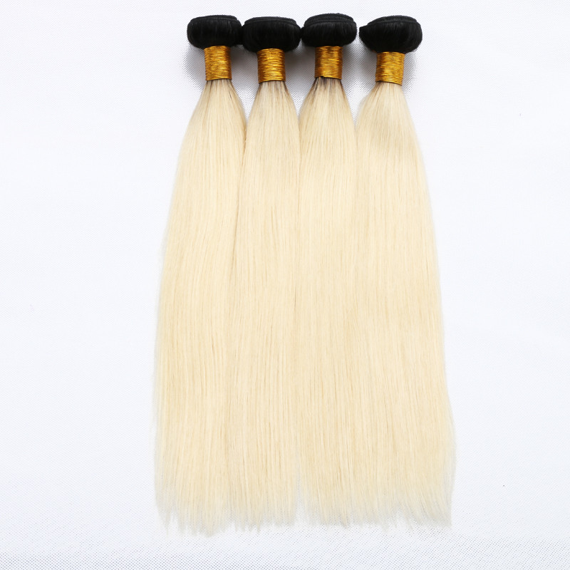 100% Human Straight Hair 4 Bundles