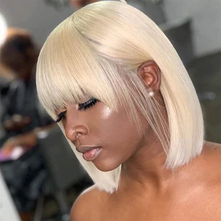 613 bob wigs with bangs