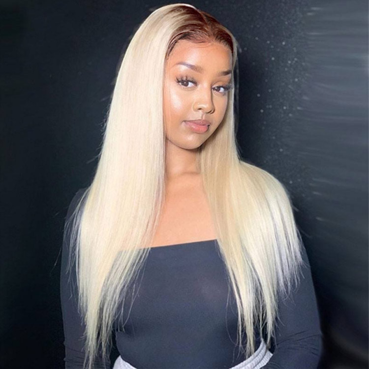 blonde wig with brown roots full lace wigs