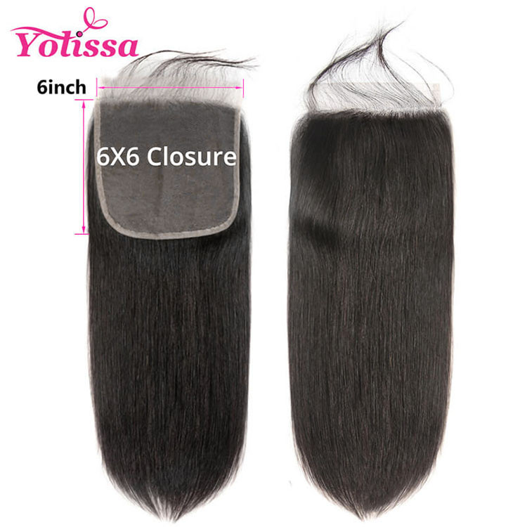 6*6 lace closure