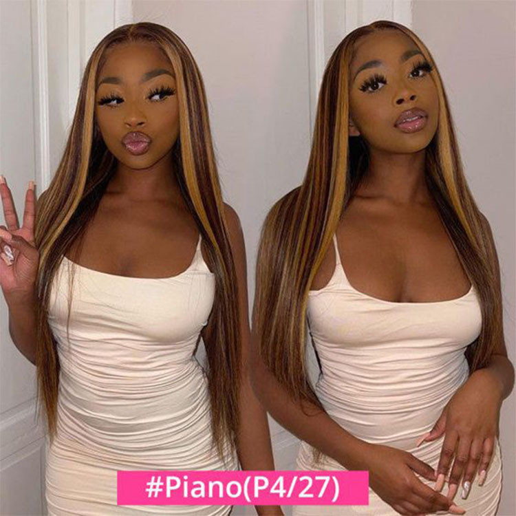 straitgh #4/27 Piano wig