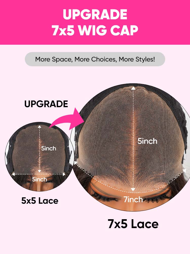 7*5 wig cap