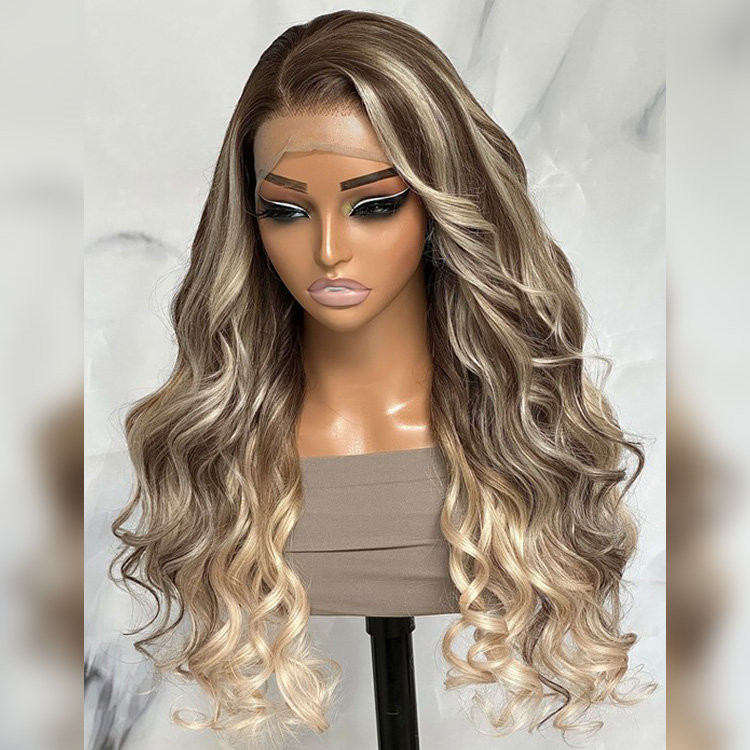 ombre ash blonde balayage