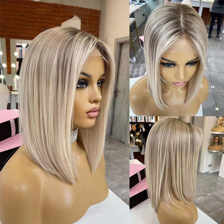 ash blonde ombre hair