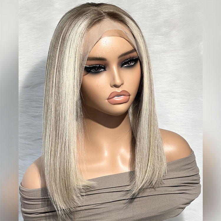 ash blonde ombre