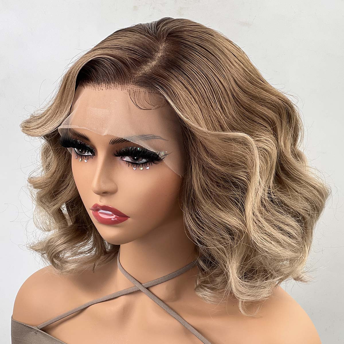 ash blonde ombre hair wigs