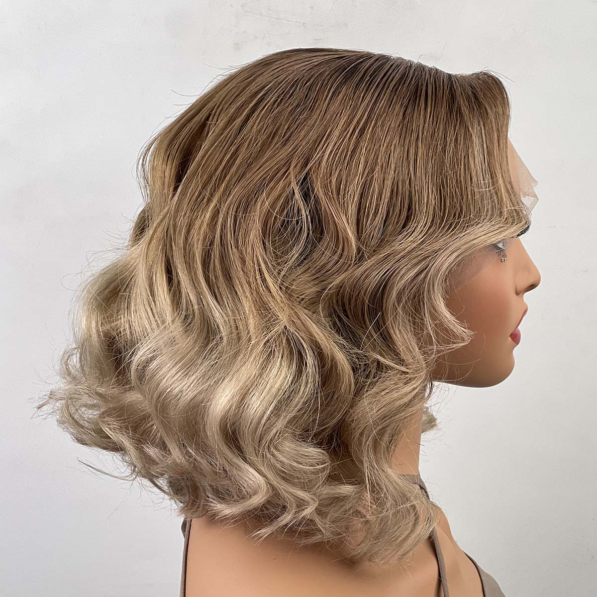 brown ash blonde hair color wigs
