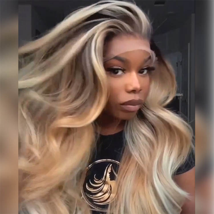 balayage ombre blonde