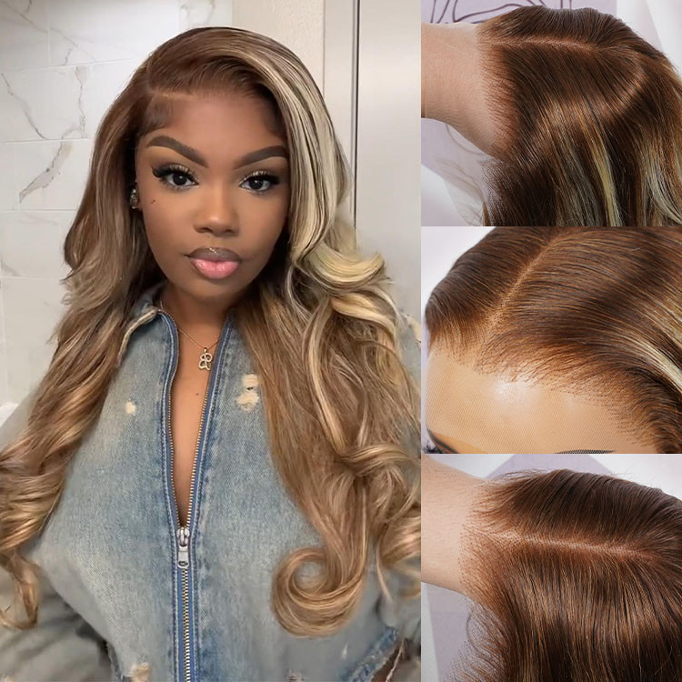 best blonde highlight wigs