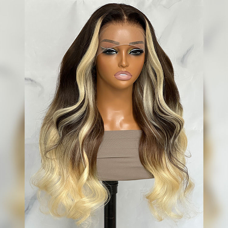 black to blonde ombre