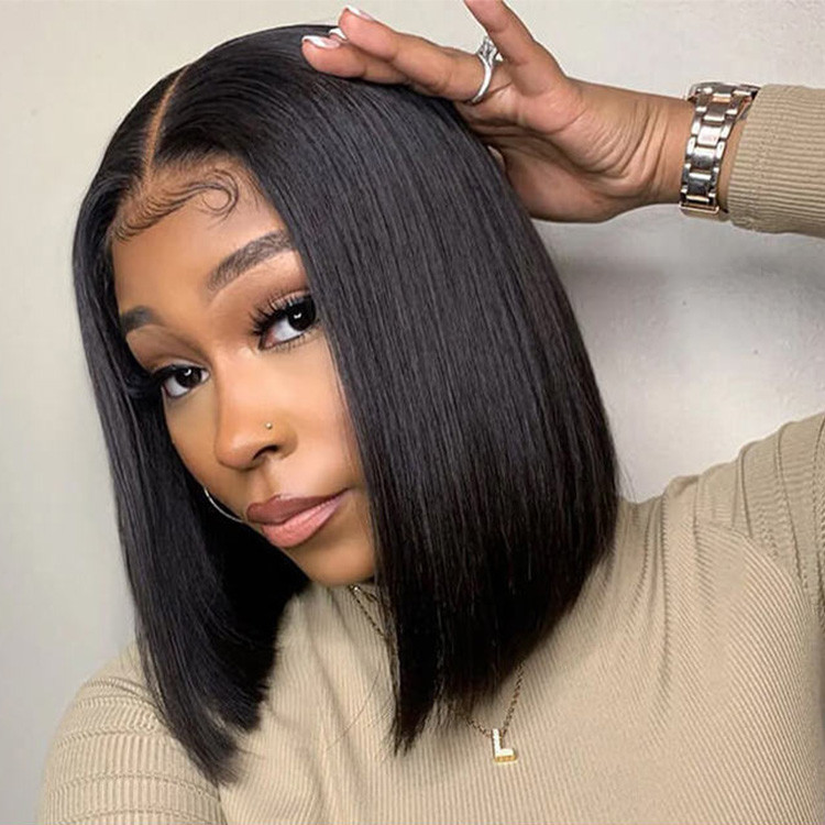 black bob wig