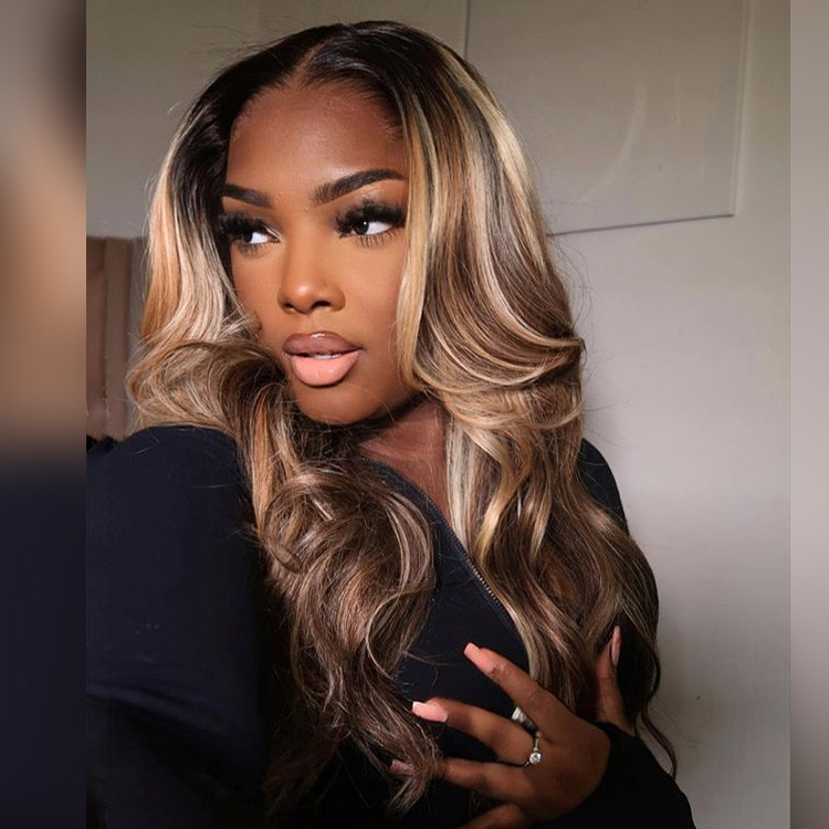 Blonde Balayage Human Hair Wigs