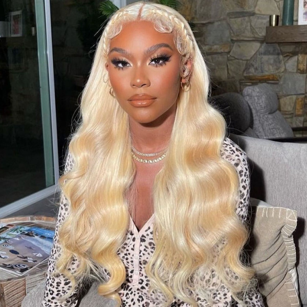 Blonde body wave wigs