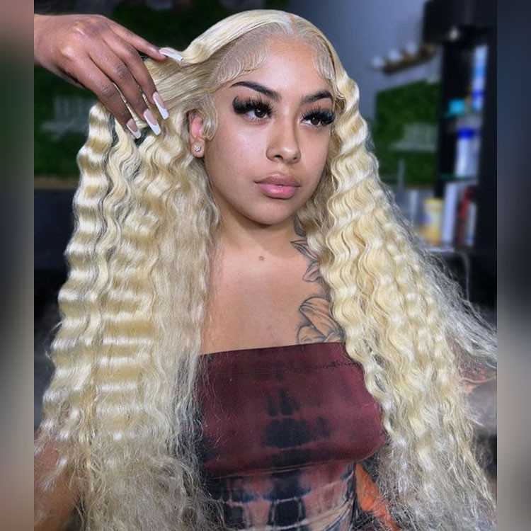 crimps on wig