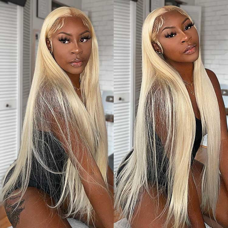 blonde frontal wig