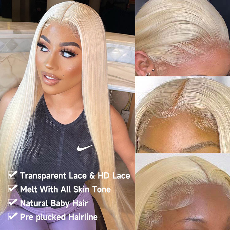 straight blonde wigs