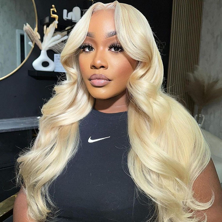 natural blonde wig