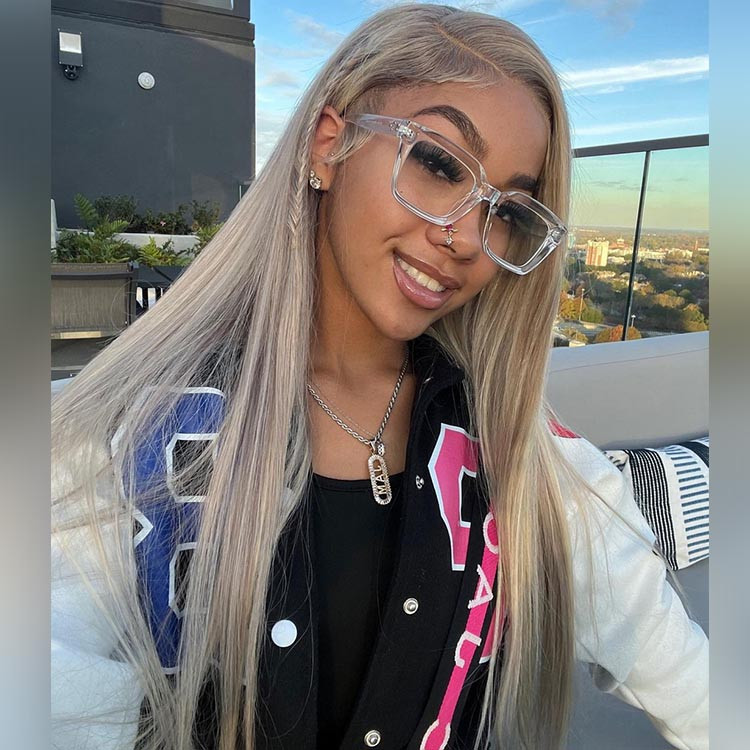 Blonde Frontal Wig With Lowlights