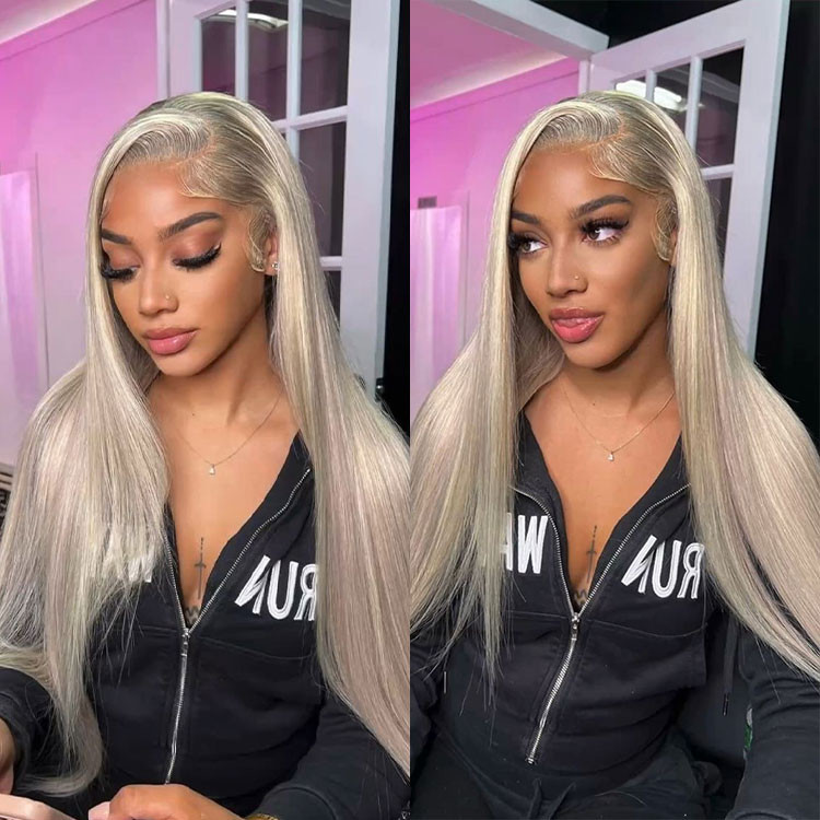 Blonde Hair Wigs With Lowlights