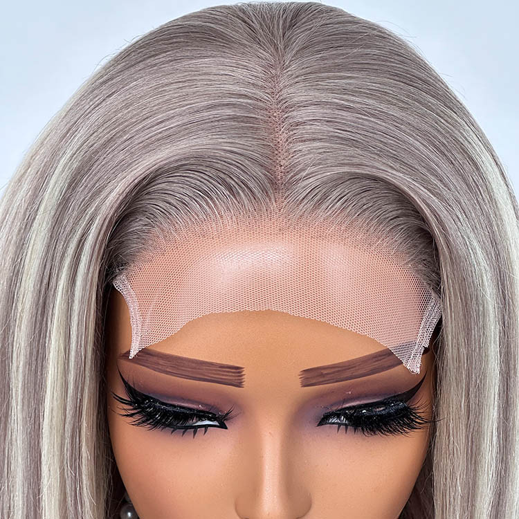 blonde hair with lowlights