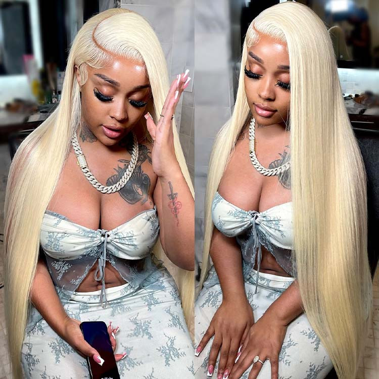 blonde HD lace wig