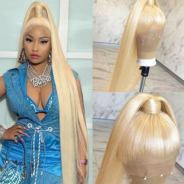 blonde human hair full lace wigs