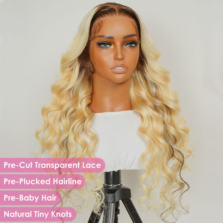 ombre blonde hair
