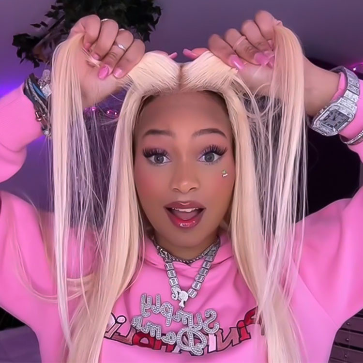 blonde ready to go wig
