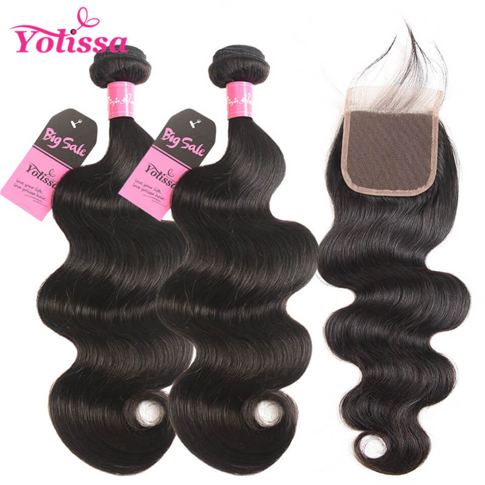 body wave 2 bundles with closure