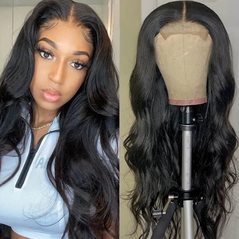 body wave lace closure wigs