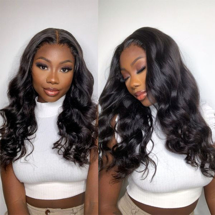 glueless wigs human hair