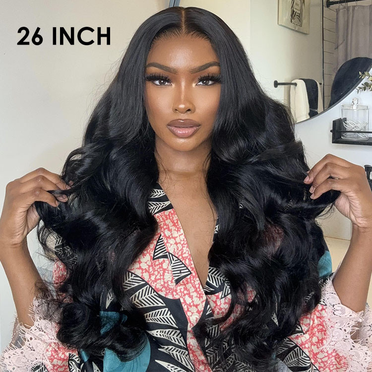 body wave lace closure wig