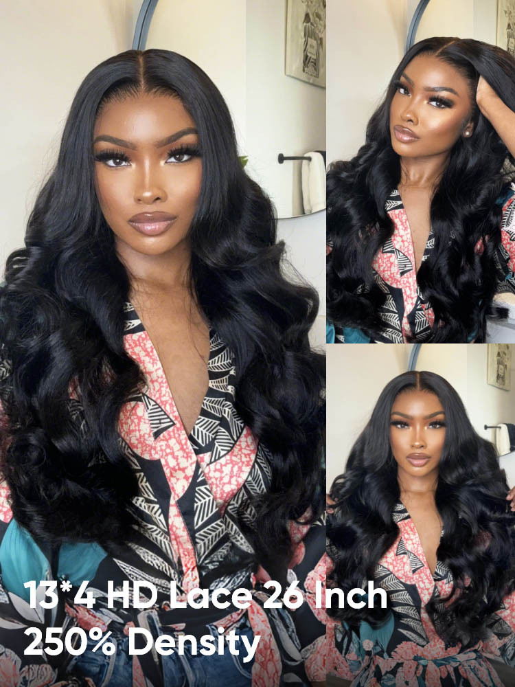 body wave HD lace frontal wig