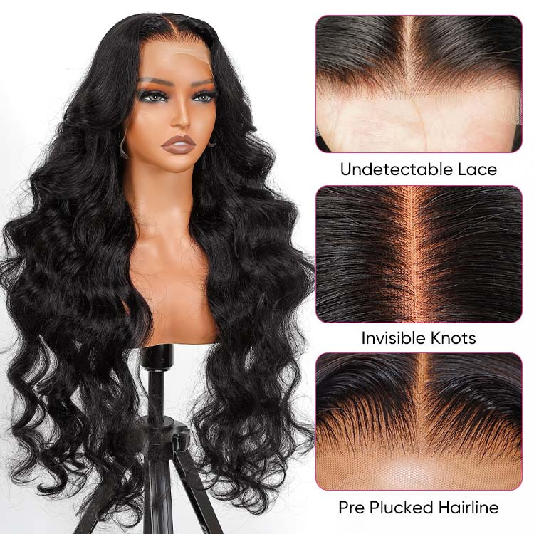 body wave lace front wigs