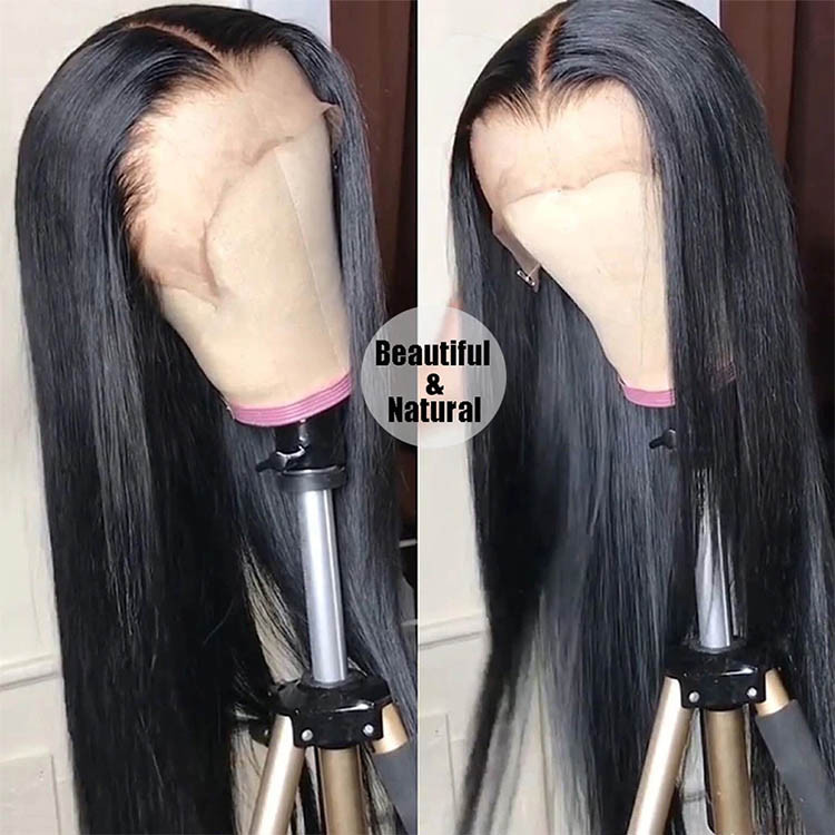 bone straight wigs human hair