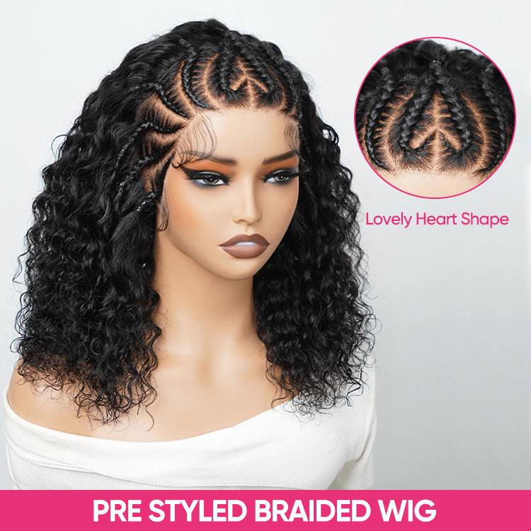 braided lace front wigs