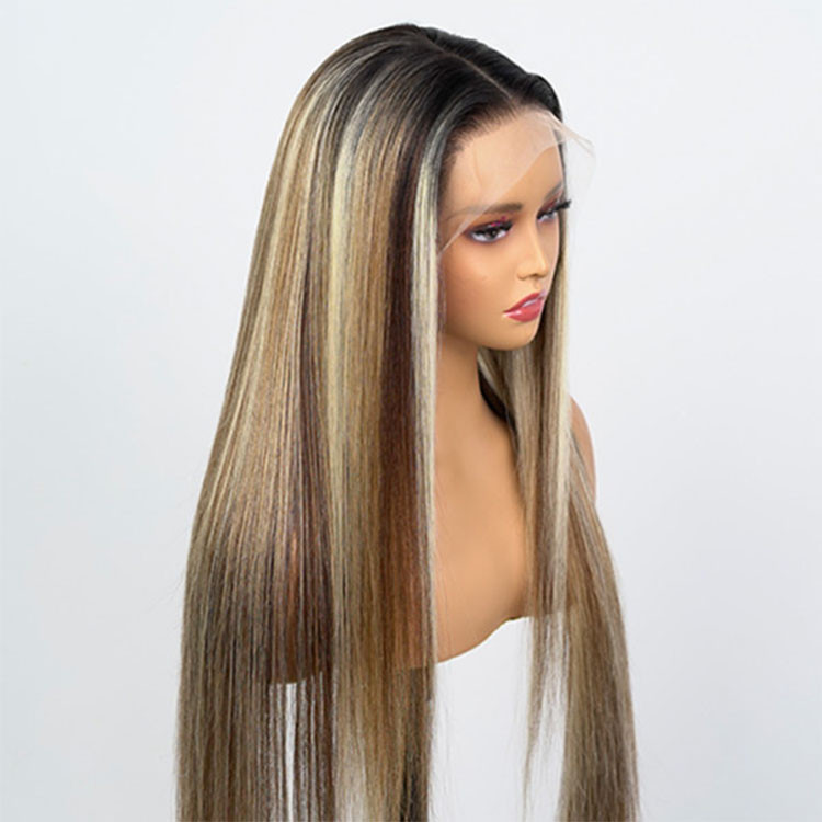 brown and blonde balayage