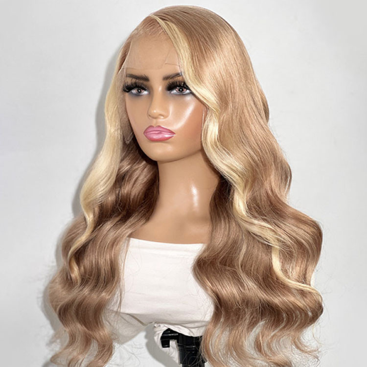 blonde skunk stripe