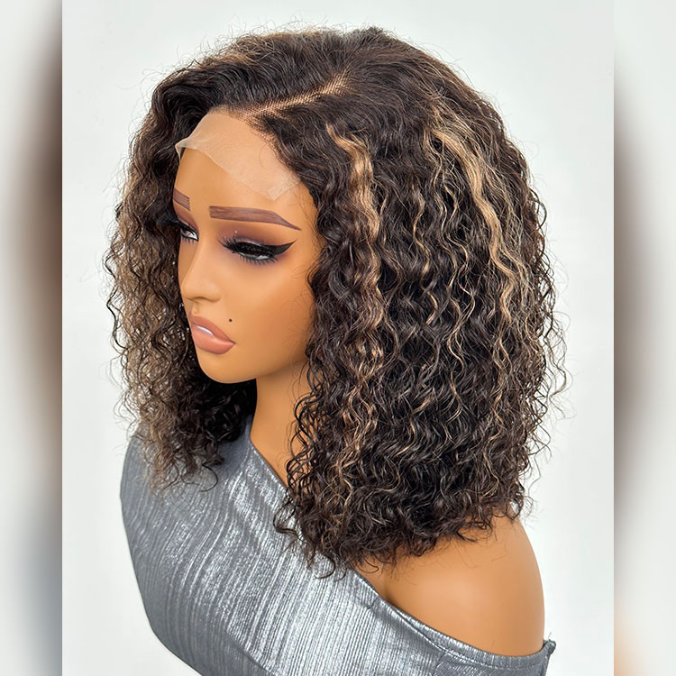 brown hair with light brown highlights