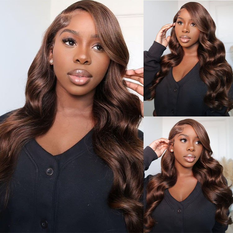 brown lace front wigs