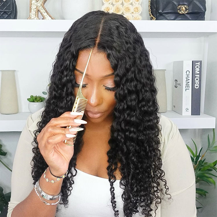 burmese curly ready to go wig