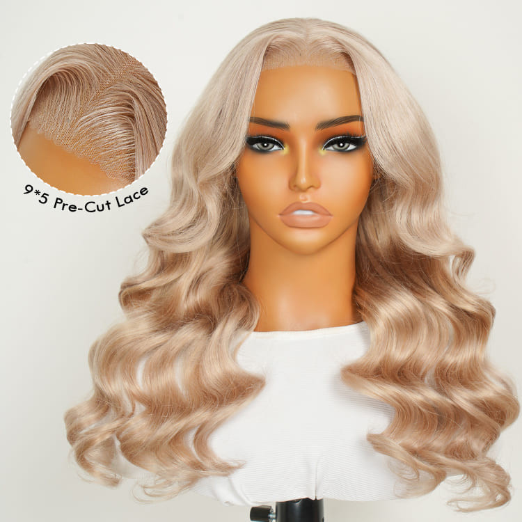 champagne ready to go wig